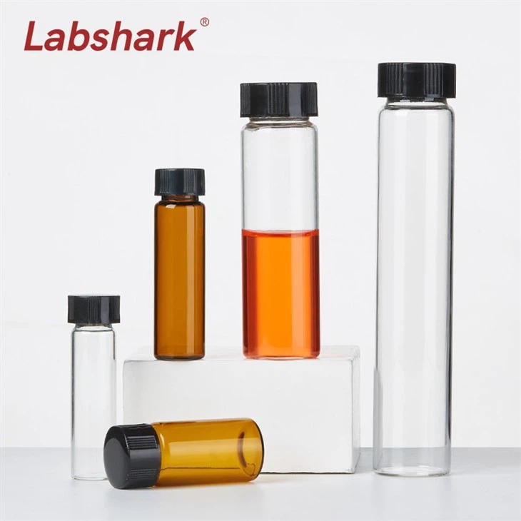 Lab Glassware Glass Reagent Bottle Glass Vial factory